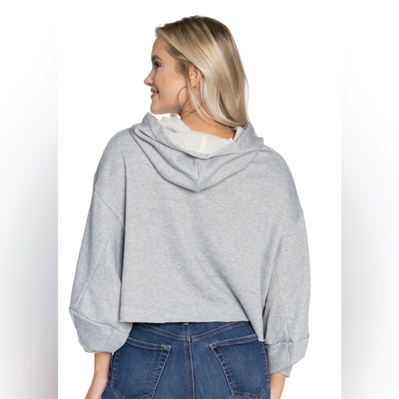 Flying Colors U of Arizona Wildcats Delilah cropped gray hoodie xs - Picture 2 of 7